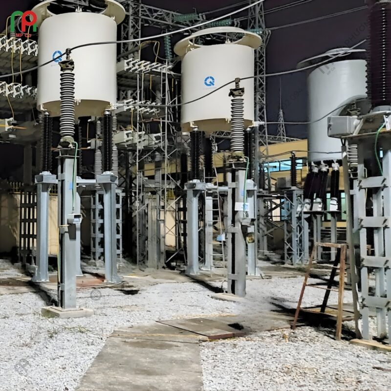 Đóng Điện Giàn Tụ Bù 110KV, 50MVAR Tại Trạm Biến Áp 220KV Nghi Sơn | Mỹ Phương