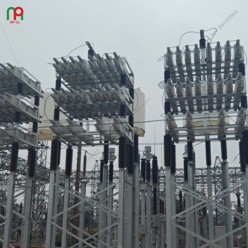 Dự Án Đóng Điện Giàn Tụ Bù 110KV, 50MVAR Tại Trạm Biến Áp 220KV Sóc Sơn | Mỹ Phương