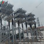 Dự Án Đóng Điện Giàn Tụ Bù 110KV, 50MVAR Tại Trạm Biến Áp 220KV Sóc Sơn | Mỹ Phương
