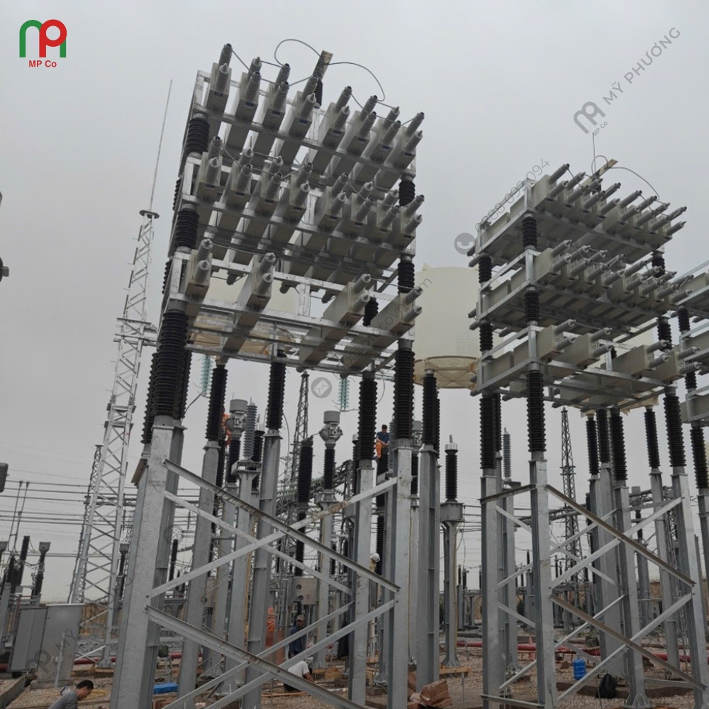 Dự Án Đóng Điện Giàn Tụ Bù 110KV, 50MVAR Tại Trạm Biến Áp 220KV Thanh Nghị | Mỹ Phương 02