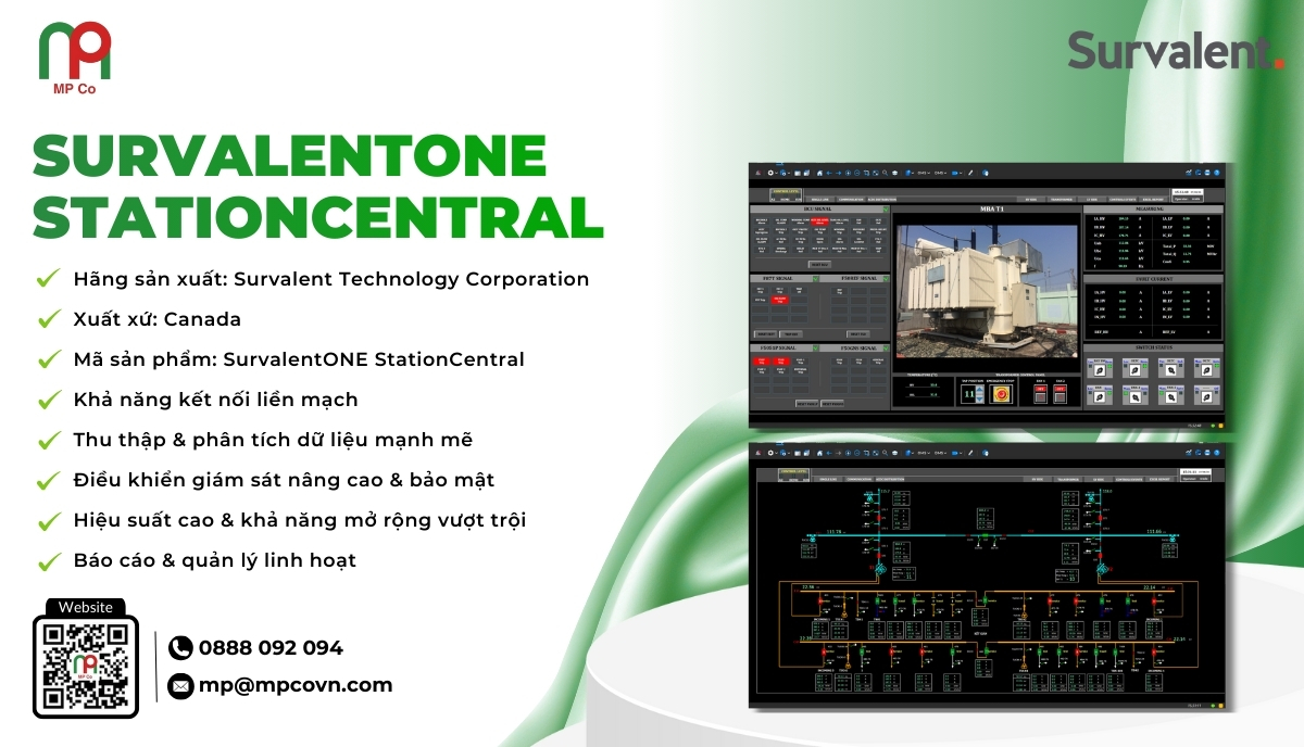 SurvalentONE StationCentral là giải pháp tự động hóa các quy trình vận hành ở cấp độ trạm biến áp, mang đến khả năng giám sát và điều khiển theo thời gian thực để tăng cường bảo vệ các tài sản của lưới điện.