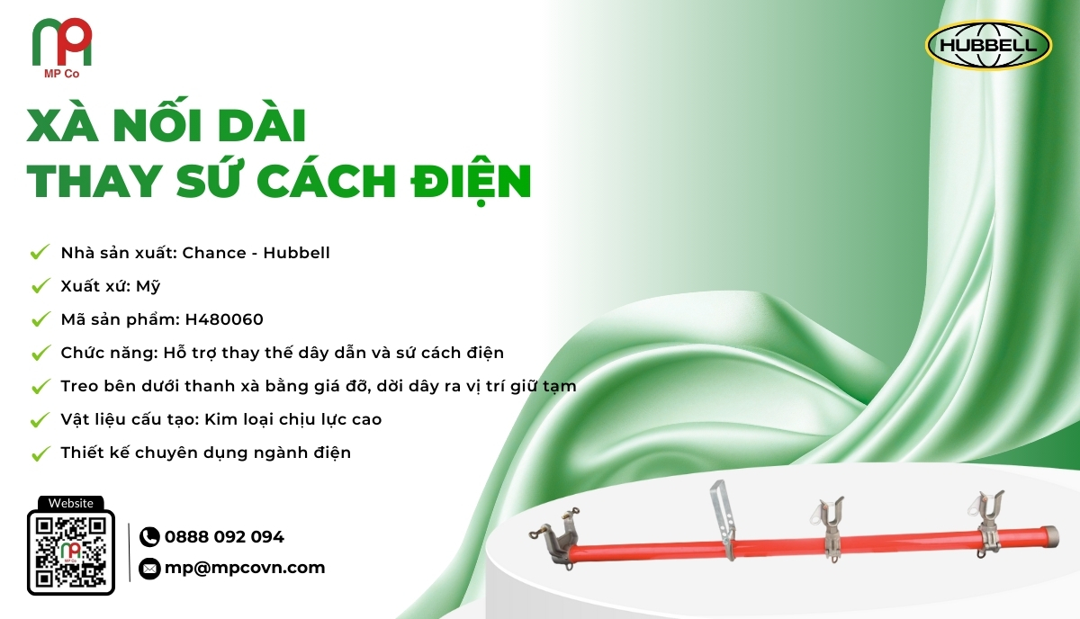 Sản phẩm được thiết kế để treo trực tiếp bên dưới thanh xà thông qua hệ giá đỡ chắc chắn, có thể lắp đặt nhanh chóng mà không cần tháo rời cấu trúc hiện có.